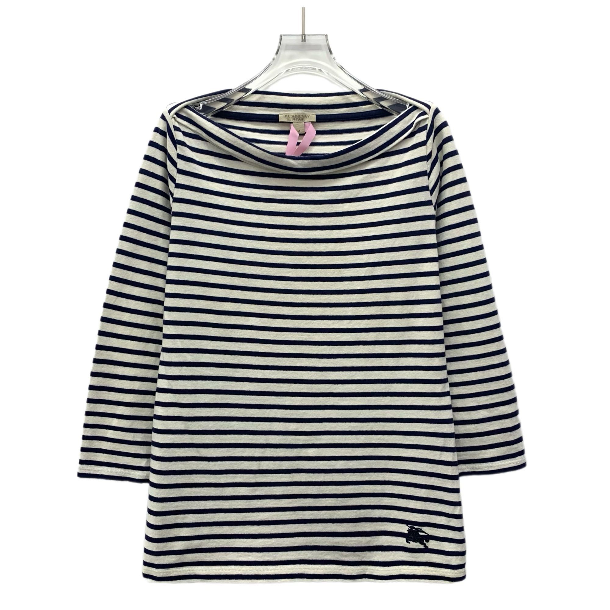 Burberry Burberry Brit Striped Cotton Long-Sleeve T-Shirt With Warhor Size M / US 6-8 / IT 42-44 - 1 Thumbnail