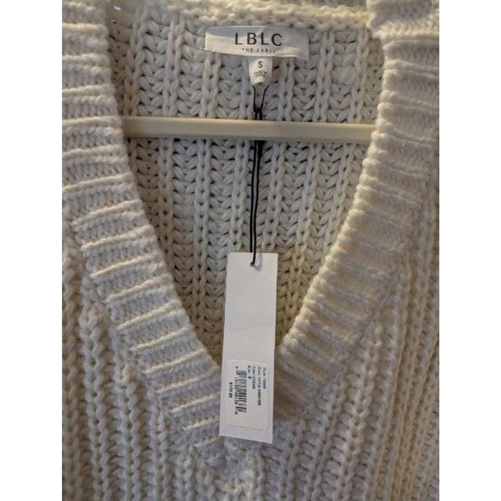 REVOLVE LBLC The Label Katja Sweater - Cream Sz Small Size S / US 4 / IT 40 - 3 Thumbnail