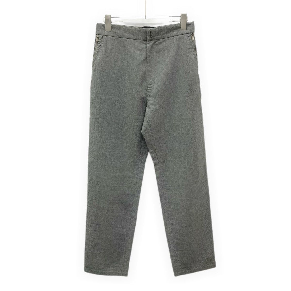 Givenchy Givenchy Grey Wool Casual Pants K26WX Size 25" / US 0 / IT 36 - 1 Thumbnail