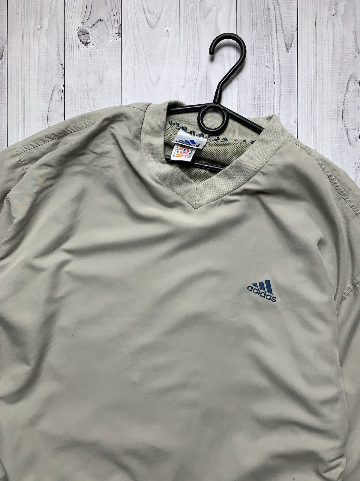 Adidas × Vintage Vintage adidas coach light jacket sweatshirt rare Beige L Size US L / EU 52-54 / 3 - 2 Thumbnail