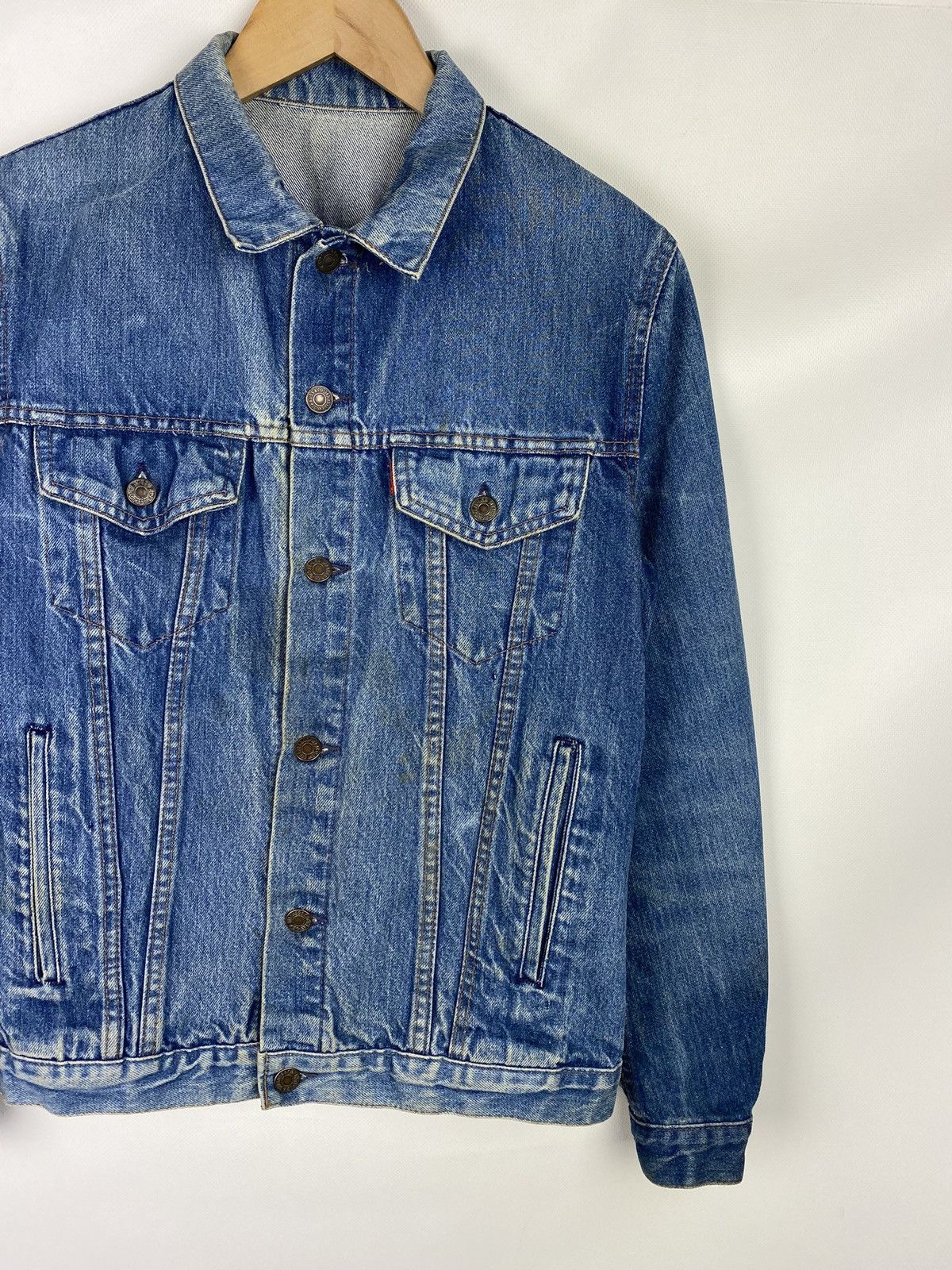 Levi's VTG 80s Levis Type 3 men’s denim trucker jacket size ~ M Size US M / EU 48-50 / 2 - 3 Thumbnail