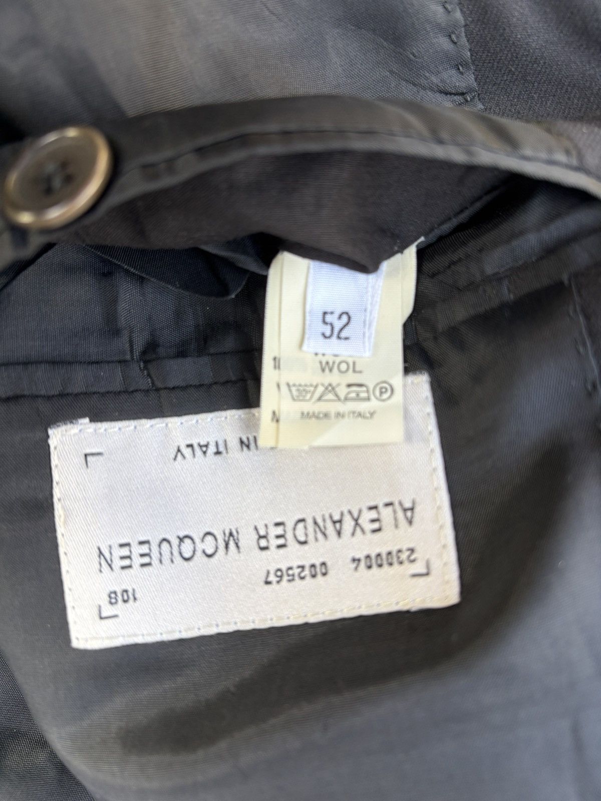 Alexander McQueen Alexander McQueen x Loro Piana Size 52L - 10 Thumbnail