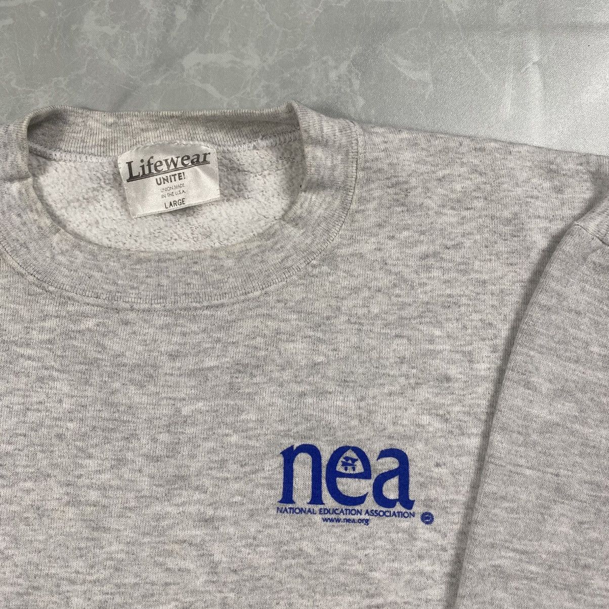Other Vintage 90s Lifewear Union Made National Education Size US L / EU 52-54 / 3 - 2 Thumbnail