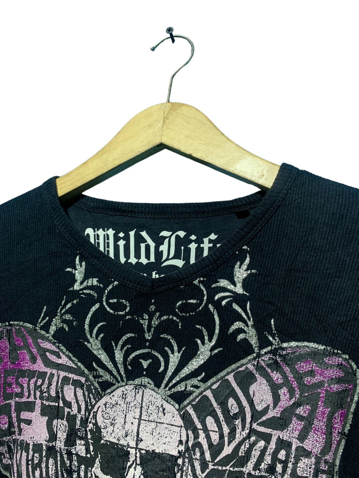 Hysteric Glamour × If Six Was Nine × Japanese Brand Wild Life gothic skull butterfly tribal punk style Size US M / EU 48-50 / 2 - 4 Thumbnail