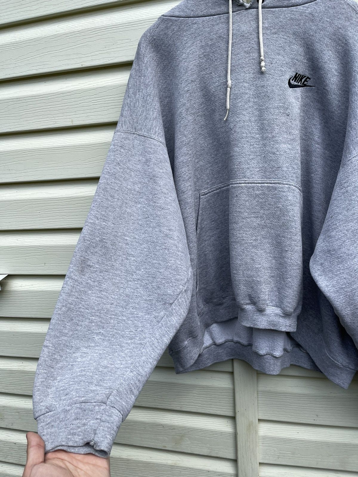 Nike 90's Vintage Nike Hoodie Made in USA Loose Fit Distressed Size US XL / EU 56 / 4 - 6 Thumbnail