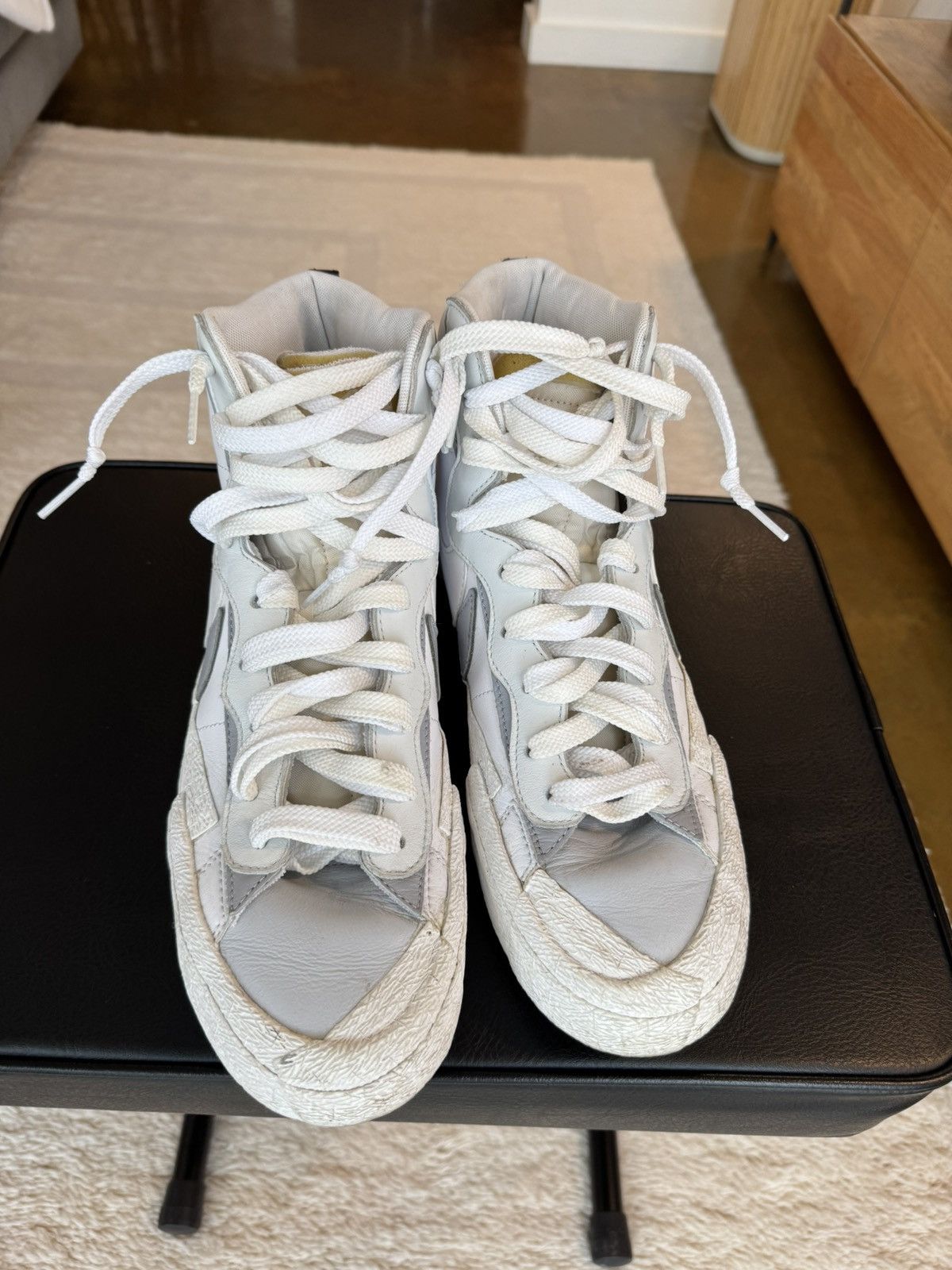 Nike × Sacai Sacai Blazers Size US 11 / EU 44 - 2 Thumbnail