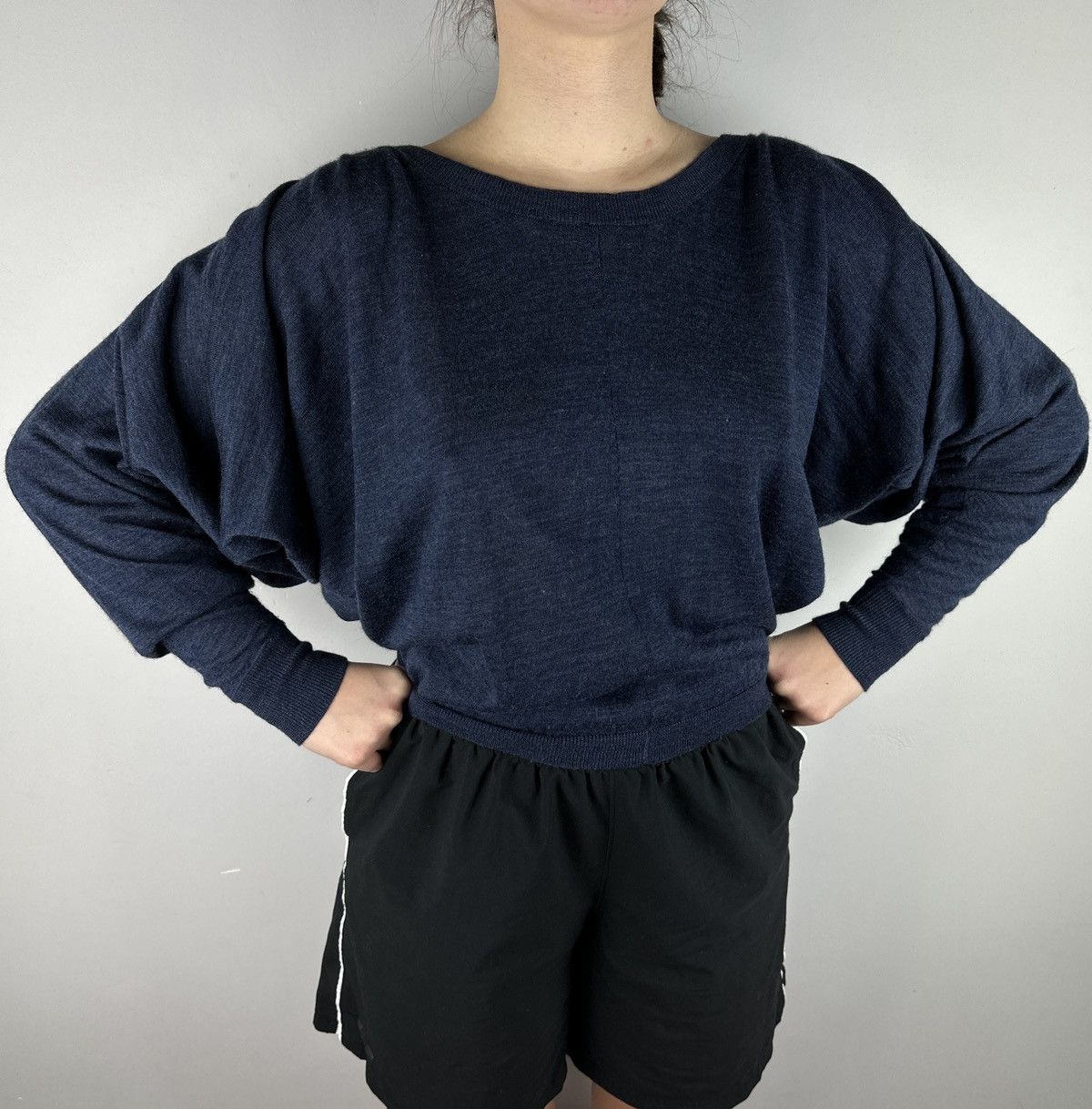 Acne Studios × Vintage Acne Studios MAYA AW10 Blouse Wool/Cashmere Sweater Size XS / US 0-2 / IT 36-38 - 2 Thumbnail