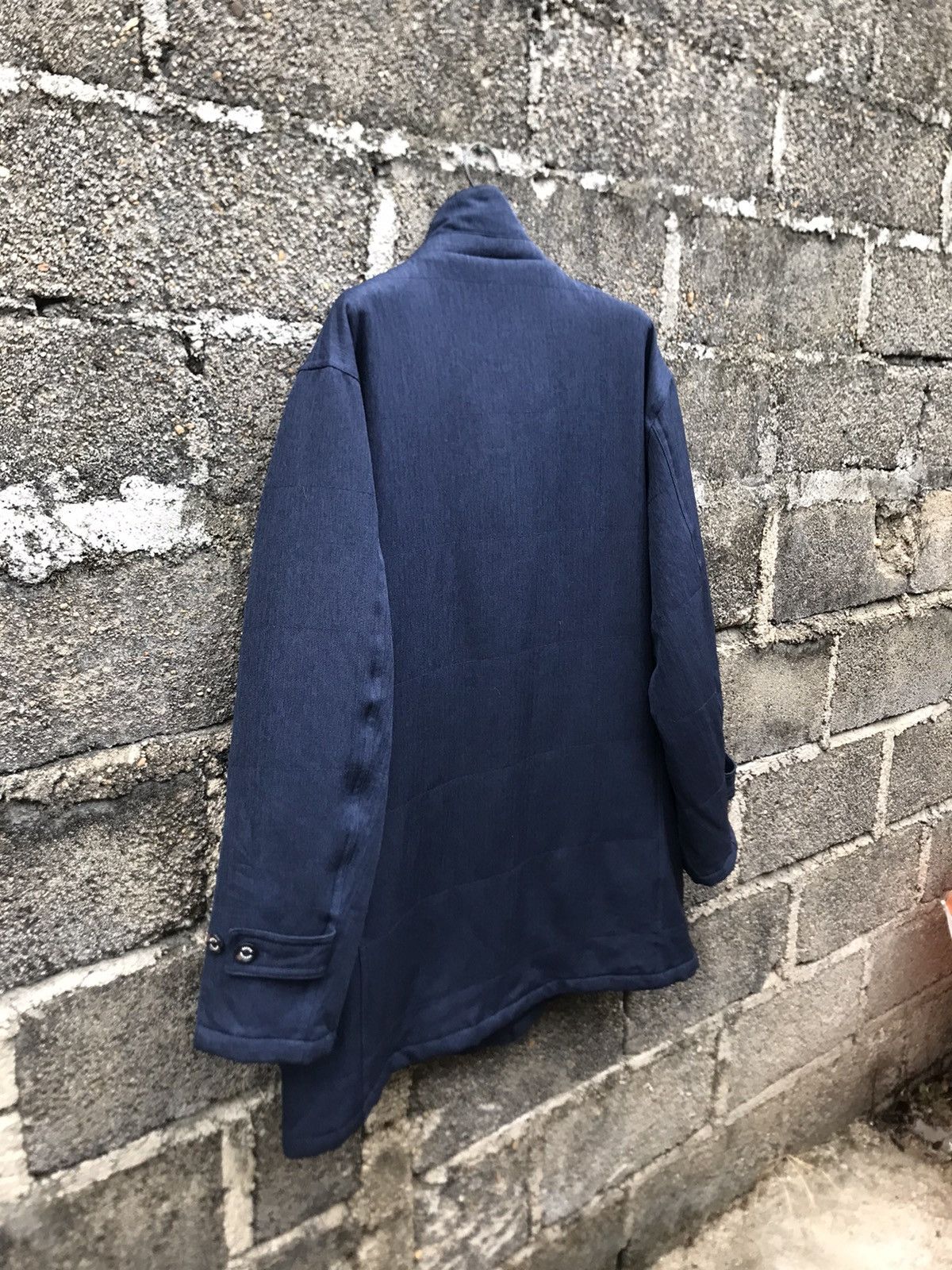 BARNS OUTFITTERS × Japanese Brand × Sergio Tacchini 🌟Sergio Tacchini Indigo Barn Coat Jacket Size US L / EU 52-54 / 3 - 15 Thumbnail