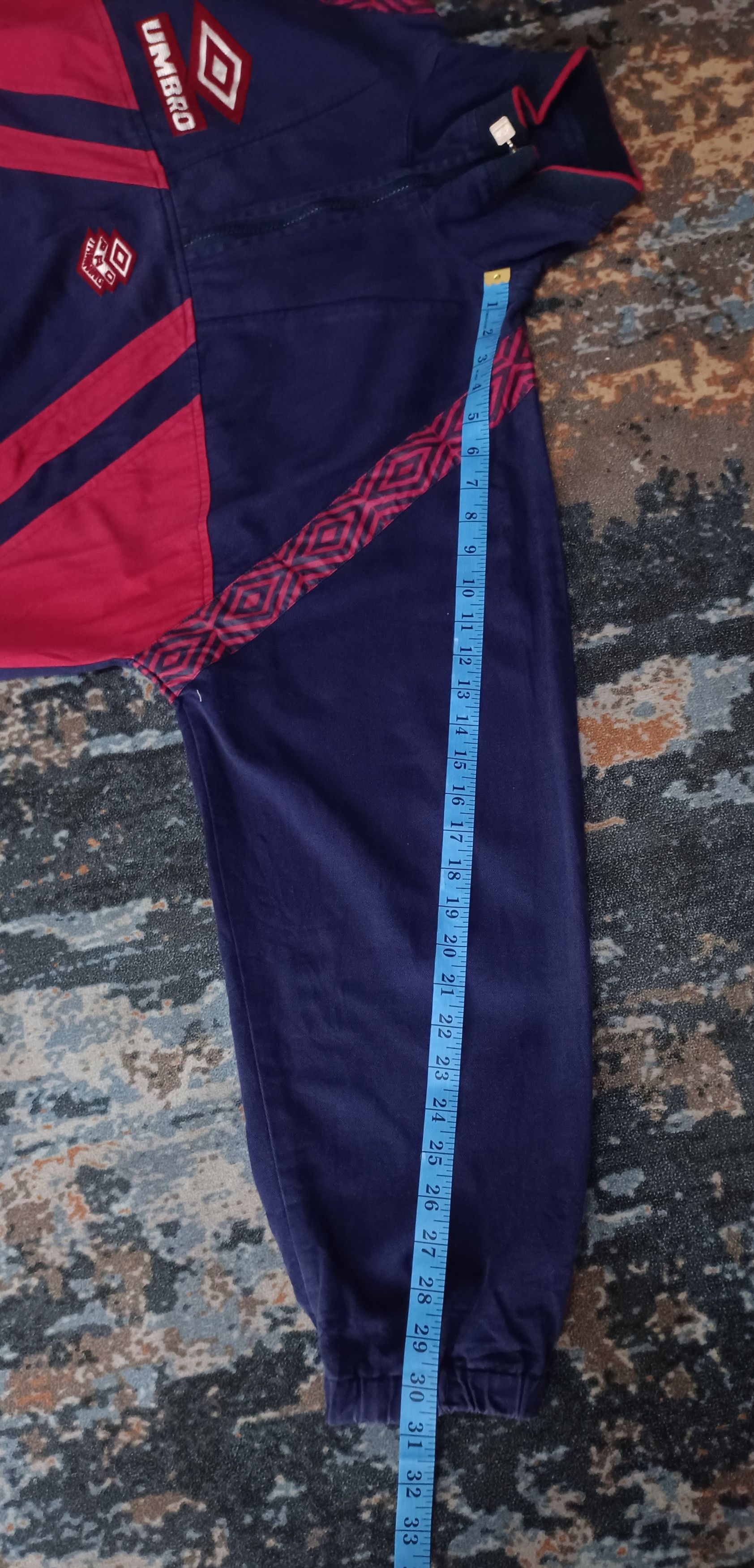 Umbro Vintage 90s🔥 UMBRO Football Pro Training Hafl Zipper Size US XXL / EU 58 / 5 - 14 Thumbnail