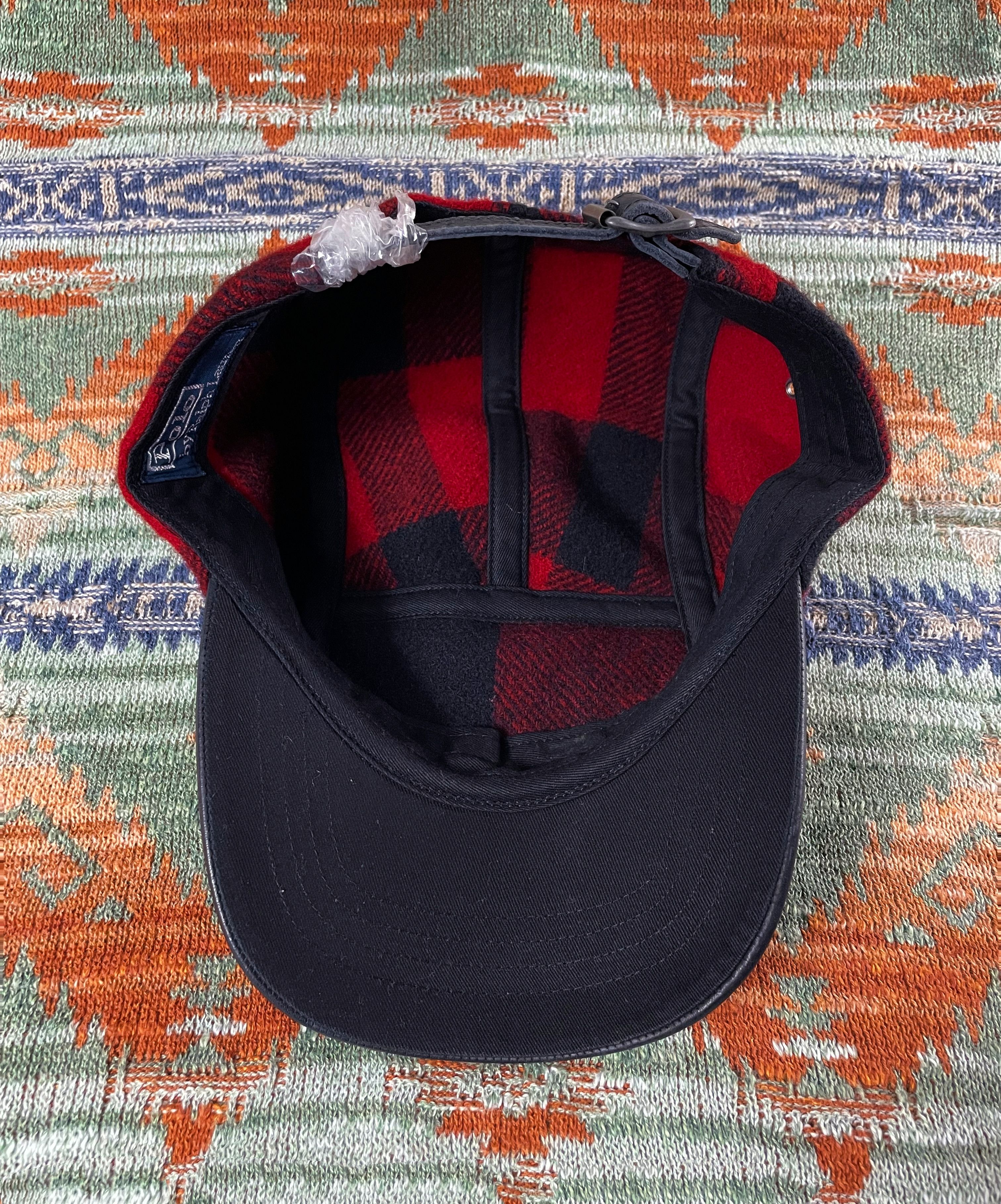 Polo Ralph Lauren Ralph Lauren 5 panels Wool Leather Baseball Hat Cap Size ONE SIZE - 6 Thumbnail