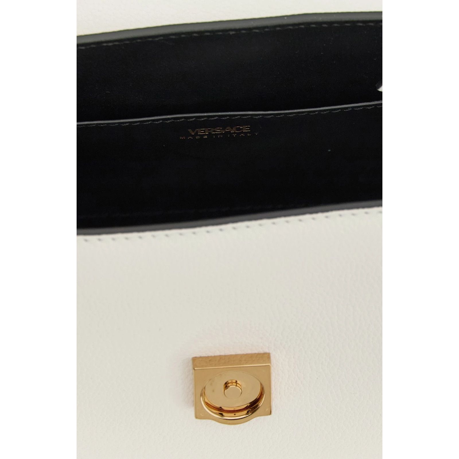 Versace VERSACE Medusa White Leather Handbag New & Authentic Size ONE SIZE - 5 Thumbnail