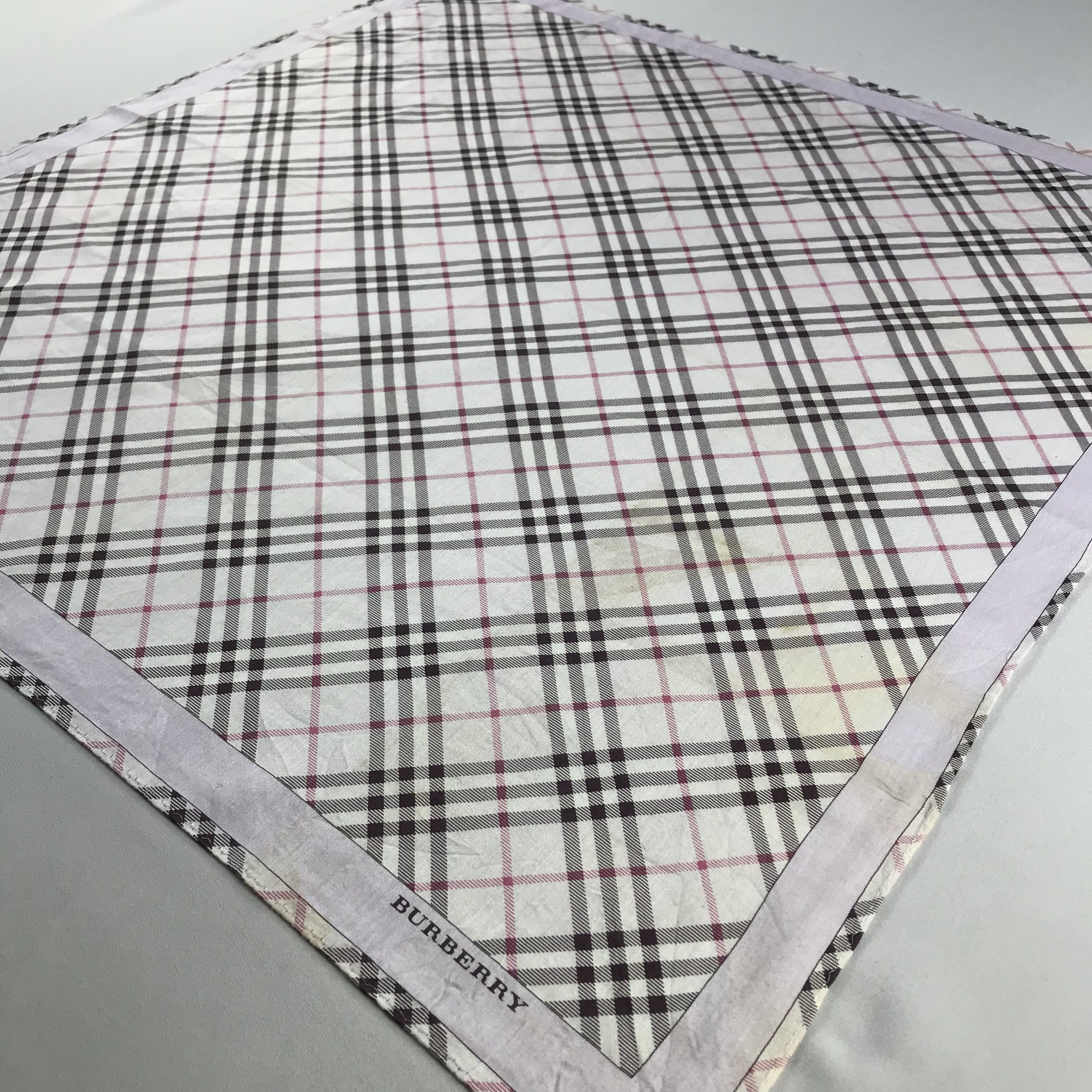 Burberry Burberry Handkerchief / Bandana / Neckerchief C742 Size ONE SIZE - 4 Thumbnail