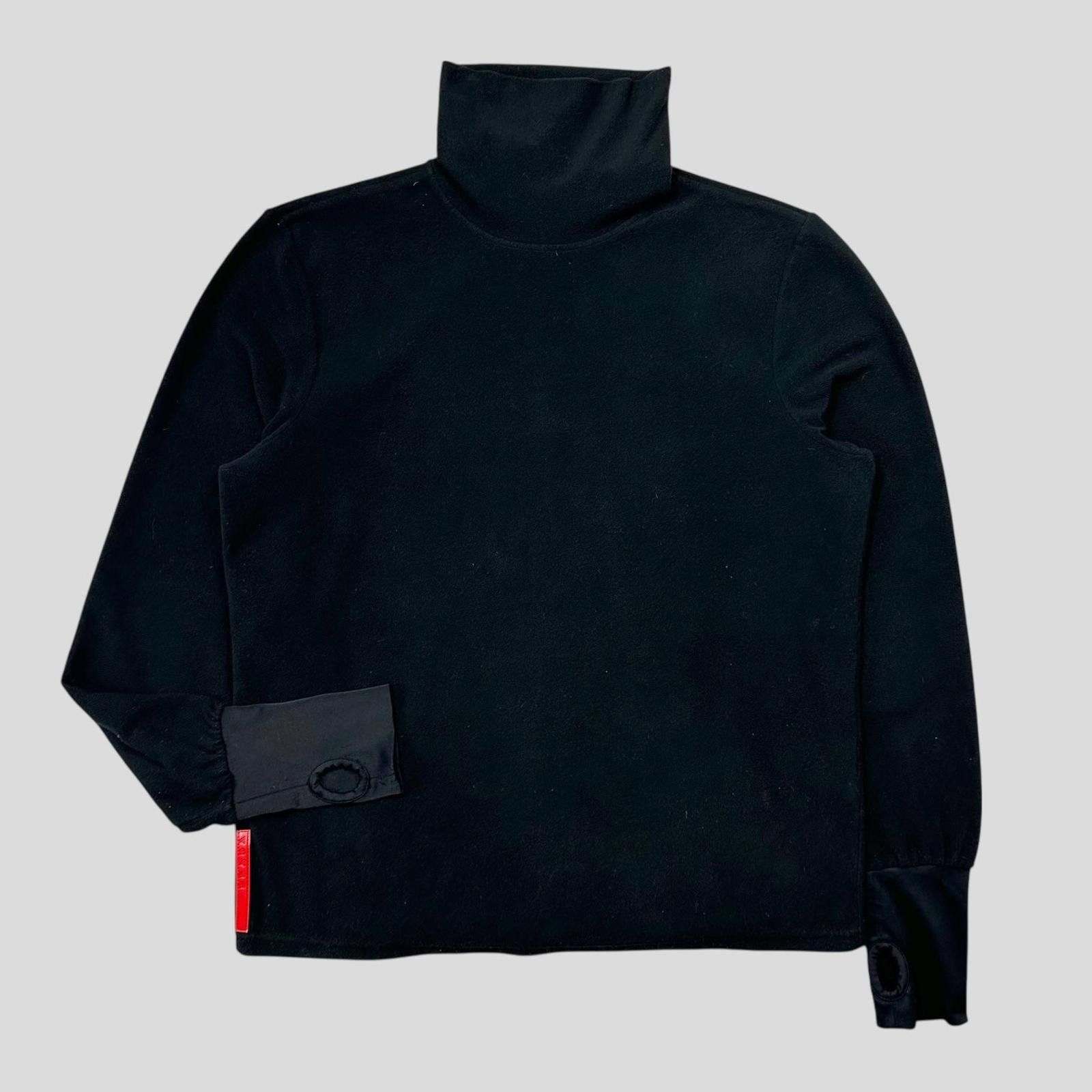 Prada Prada Sport AW00 Snood / Roll Neck Ski Fleece - M Size US M / EU 48-50 / 2 - 1 Thumbnail