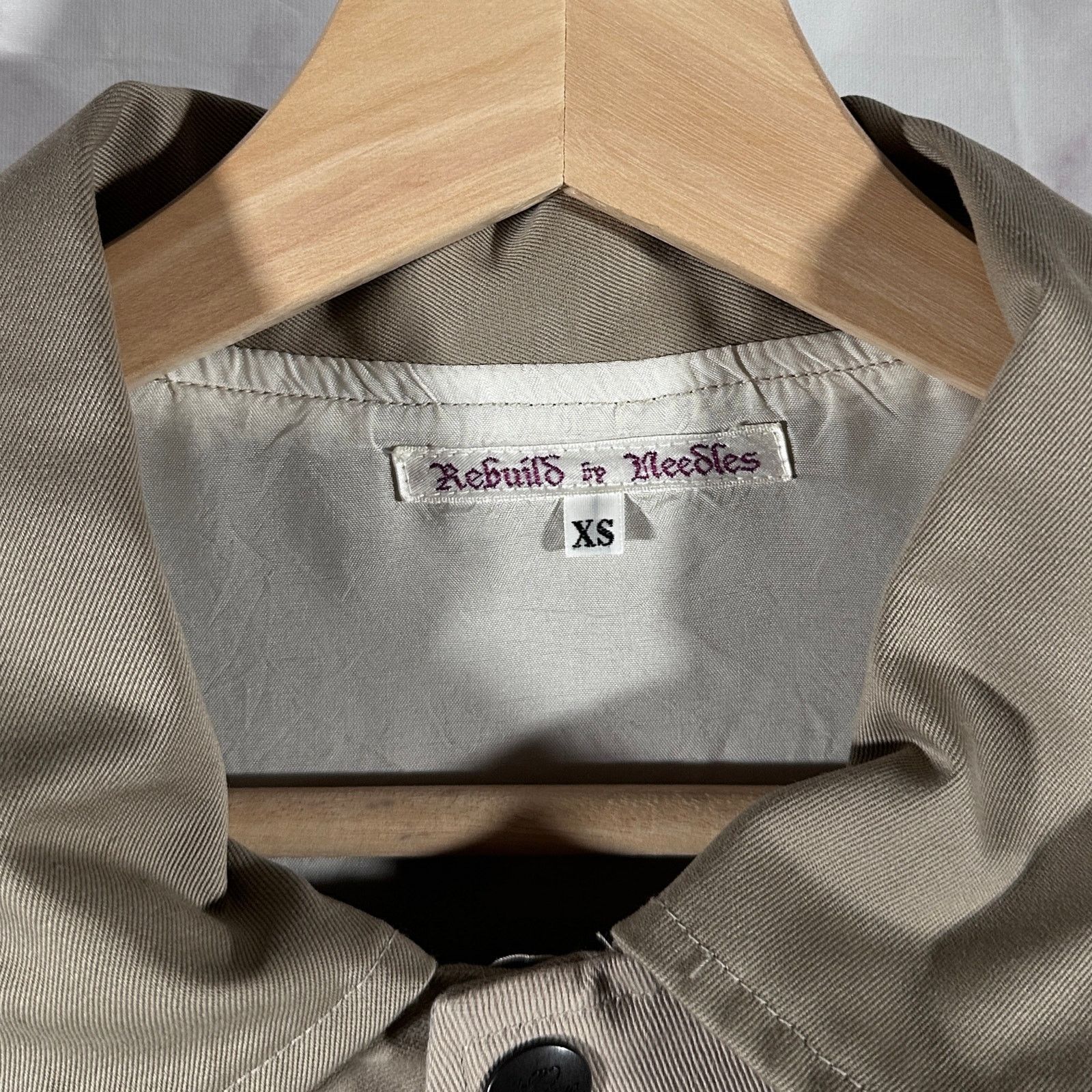 Needles Rebuild Tan Coach Jacket Size US XS / EU 42 / 0 - 3 Thumbnail