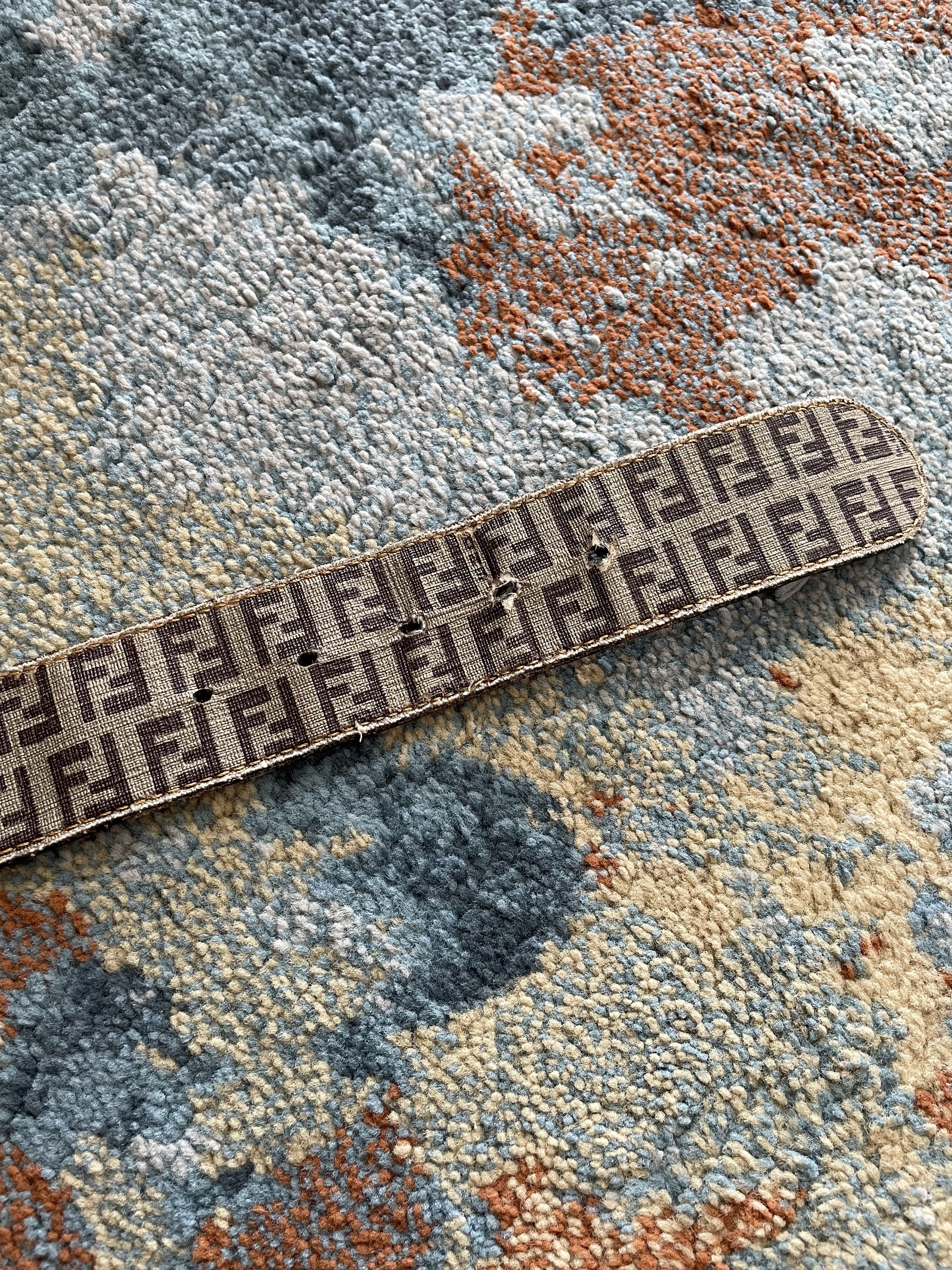 Fendi Fendi Vintage Monogram Canvas Belt Size ONE SIZE - 8 Thumbnail