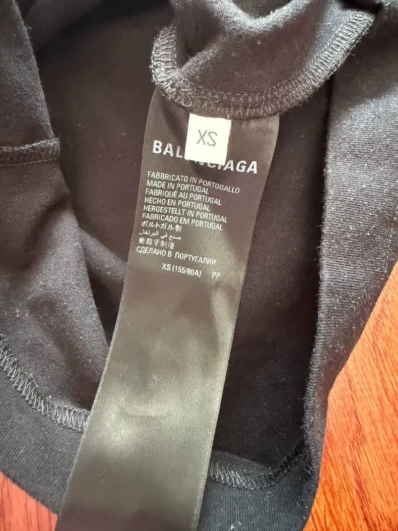 Balenciaga Balenciaga Form-Fitting T-Shirt Size US XS / EU 42 / 0 - 4 Thumbnail