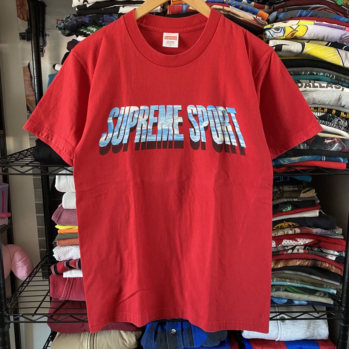 Supreme Supreme Sport T-Shirt Red 2014 Polo Ralph Lauren Vintage Size US M / EU 48-50 / 2 - 2 Thumbnail