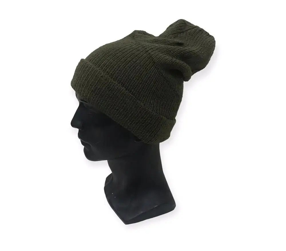 Vintage Japanese Brand Military Beanie Hat Size ONE SIZE - 1 Thumbnail