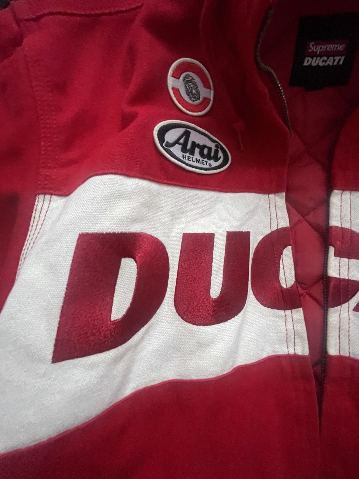 Ducati × Supreme Supreme ducati bike jacket Size US S / EU 44-46 / 1 - 3 Thumbnail
