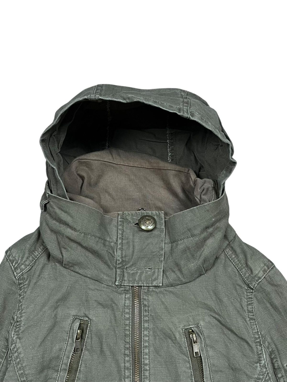 Japanese Brand Bono Jacket Military Troop Back Number Size US S / EU 44-46 / 1 - 7 Thumbnail