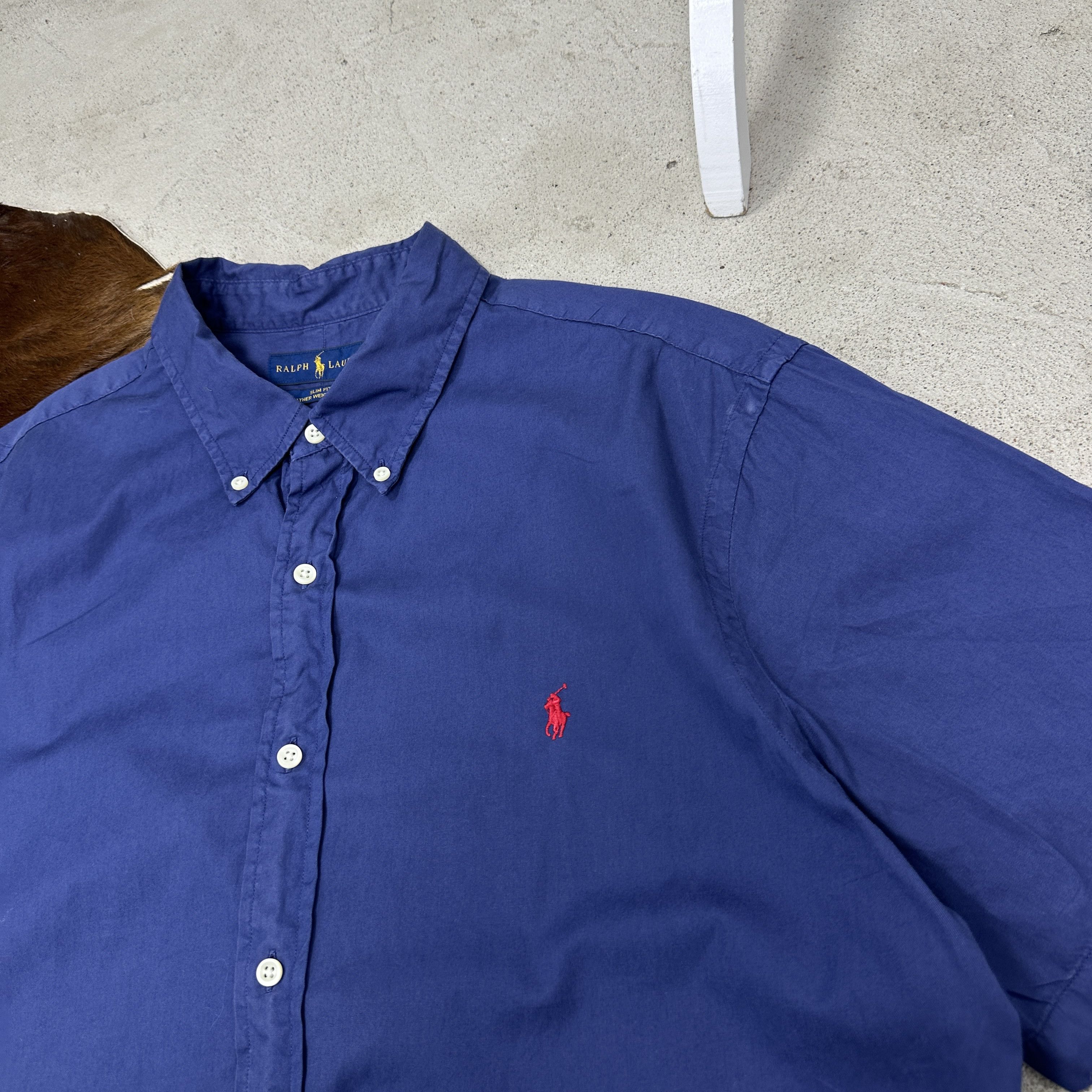 Polo Ralph Lauren Vintage Casual Preppy Old Money Polo Ralph Lauren Shirt Y2K Size US XXL / EU 58 / 5 - 2 Thumbnail
