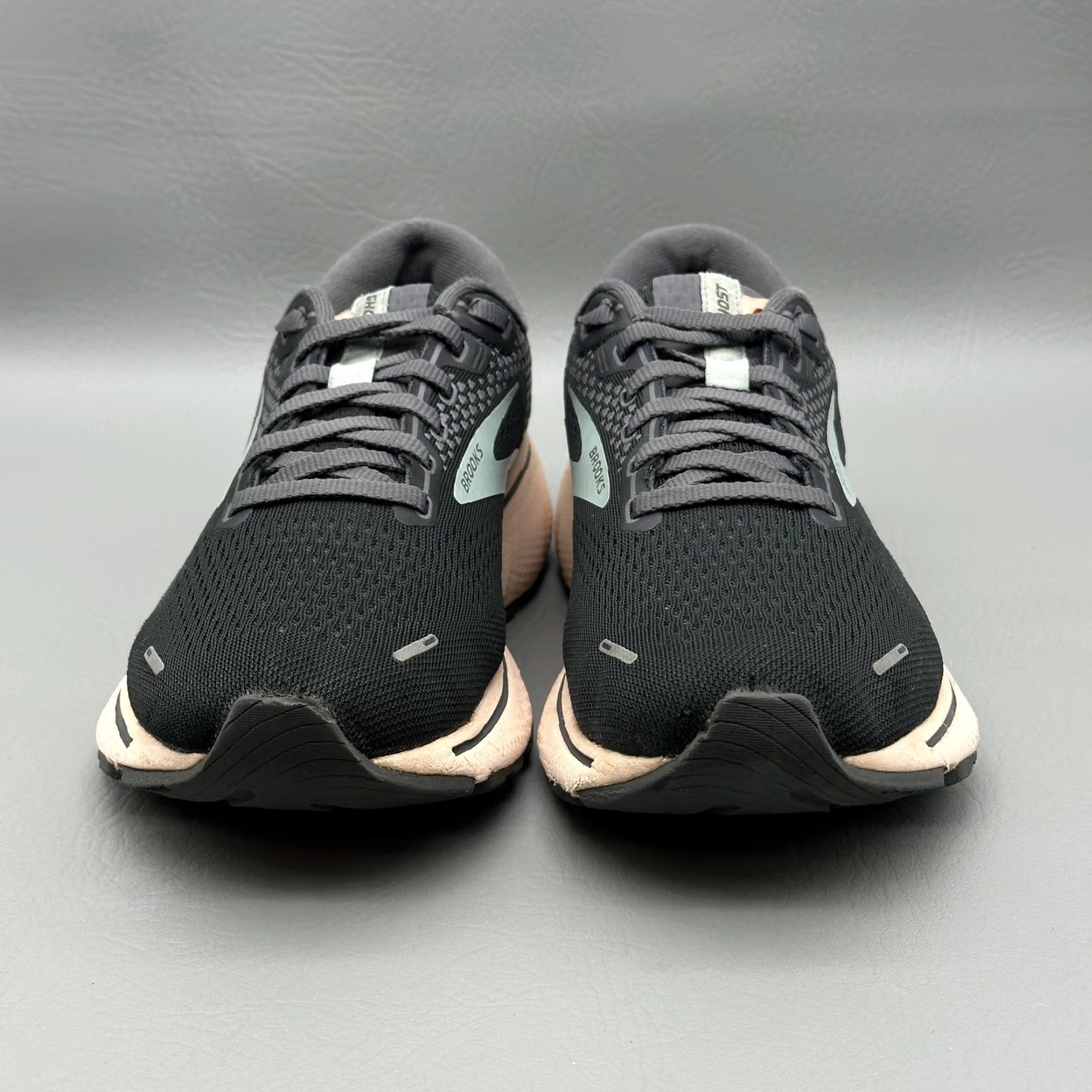 Brooks Brooks Ghost 14 Black Peach Women's Running Athletic 9 B Shoe Sneaker Adult Women 1203561B026 Size US 9 / IT 39 - 5 Thumbnail