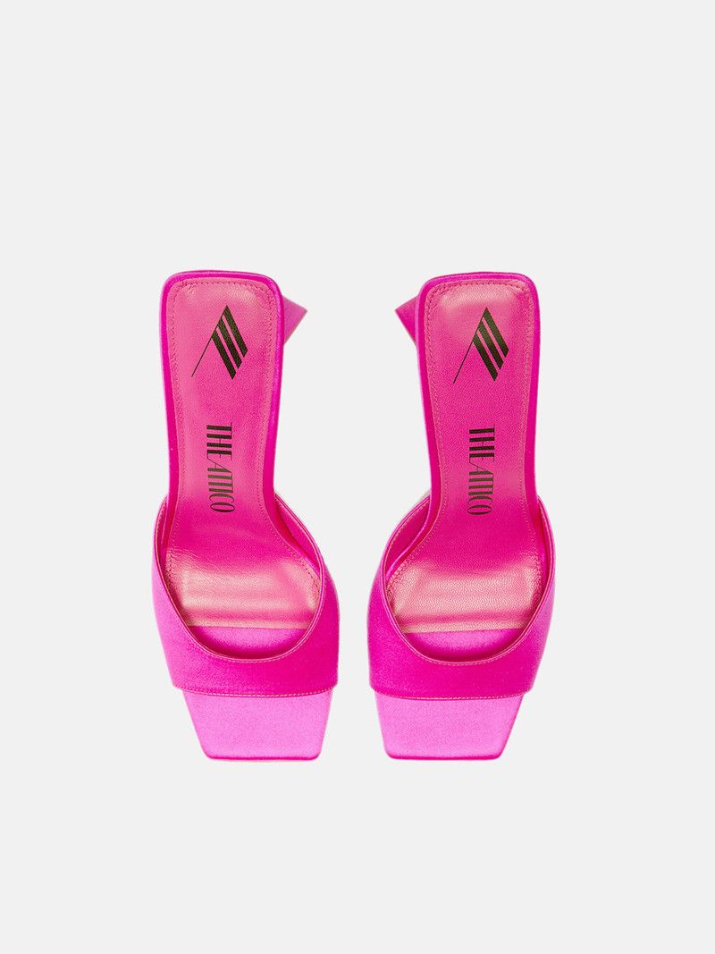 The Attico o1mle0526 Mini Devon Mules in Pink Size US 7 / IT 37 - 4 Thumbnail