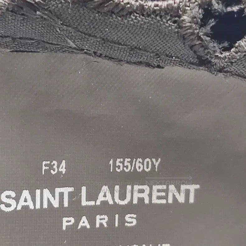 Saint Laurent Paris Saint Laurent Paris Black Openwork Star Shirt Size XXS / US 00 / IT 34 - 5 Thumbnail