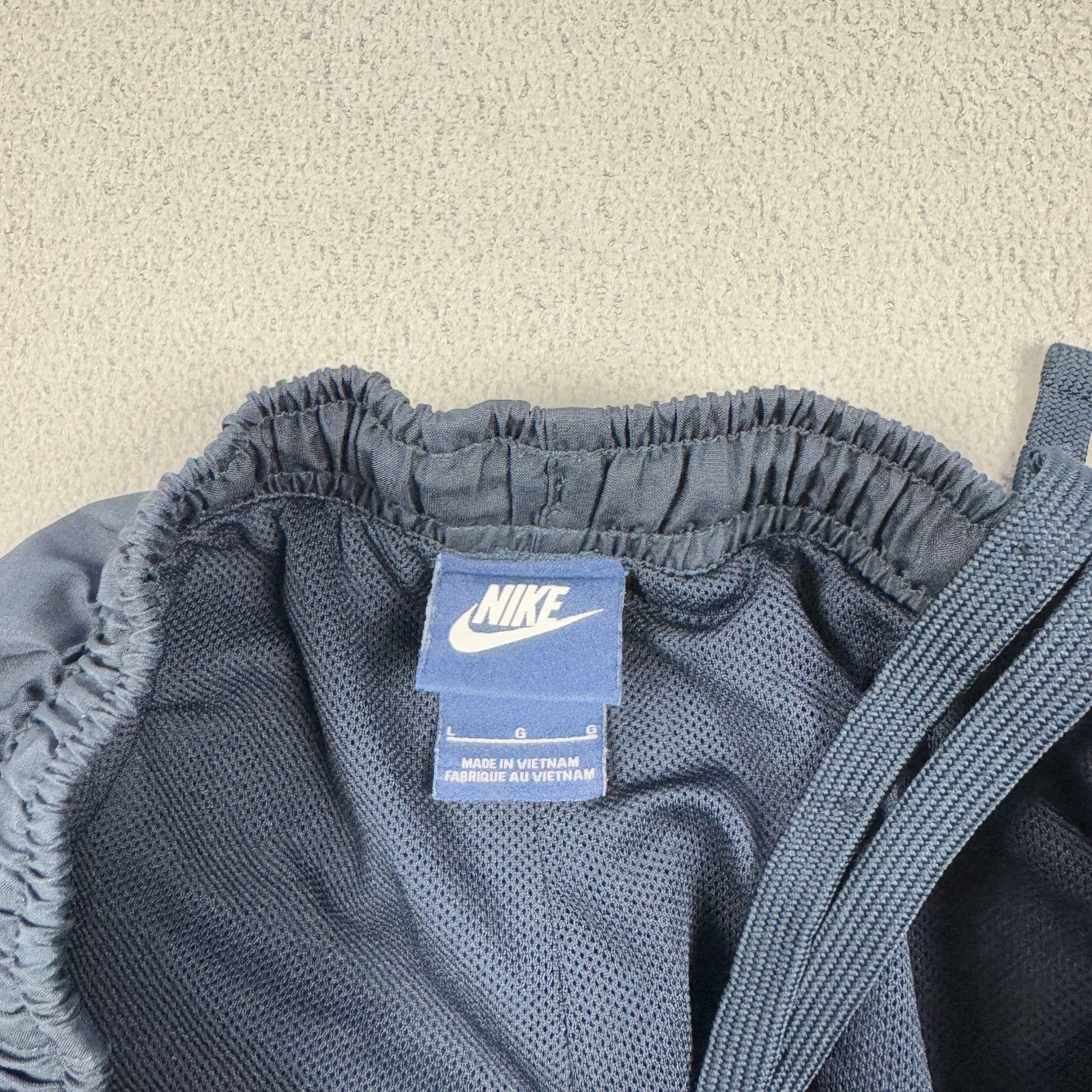 Nike Nike Track Pants Windbreaker Vintage 00s Blue Nylon L Size US 34 / EU 50 - 6 Thumbnail