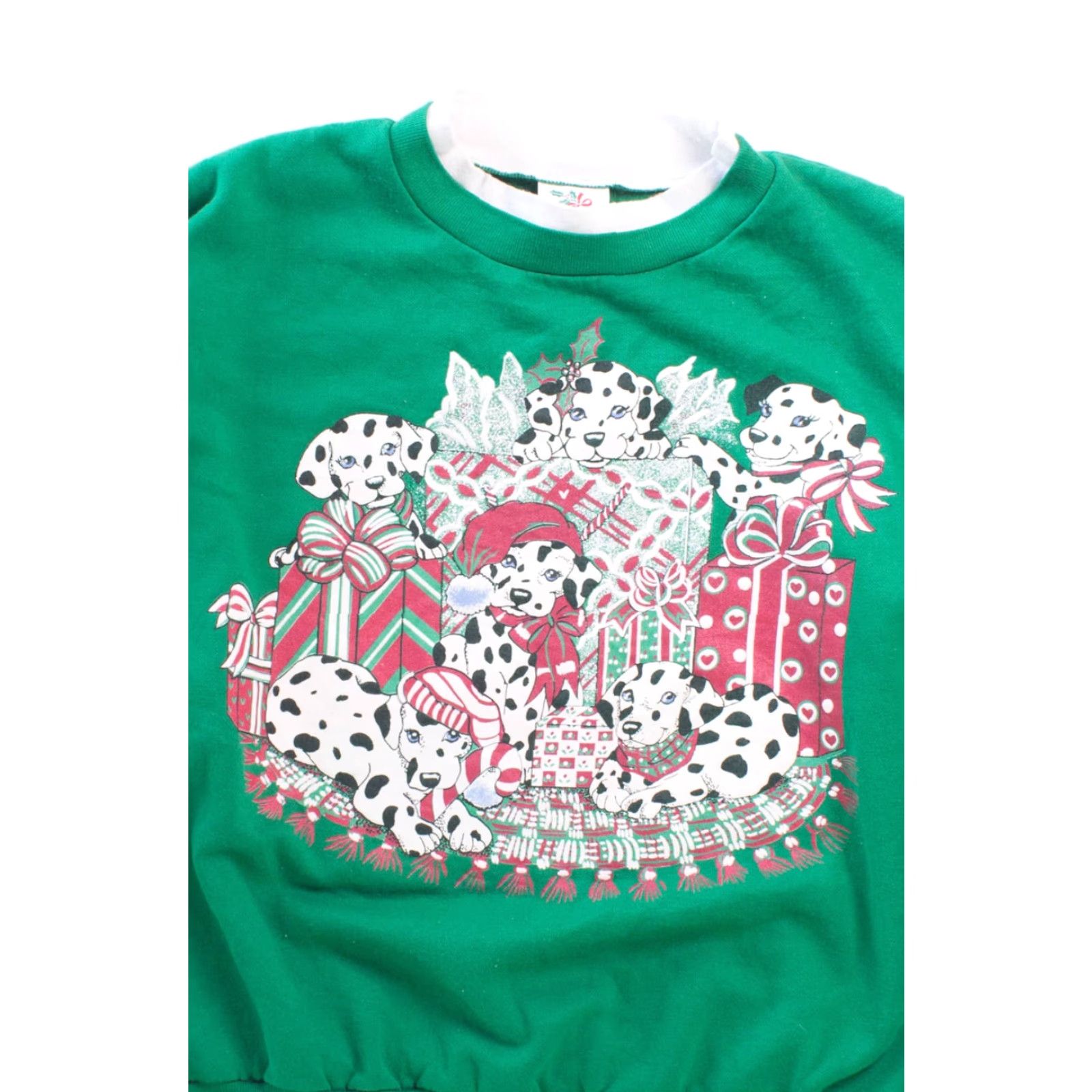 Vintage VINTAGE Nut Cracker Christmas Dalmatian Sweatshirt X-Large Green Womens/Mens XL Christmas Dalmatian Flair Sweatshirt Size XL / US 12-14 / IT 48-50 - 2 Thumbnail