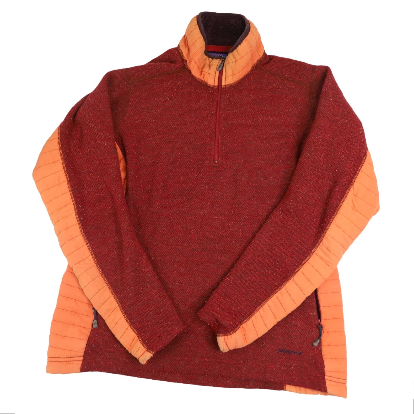 Patagonia VINTAGE Patagonia Dervish Womens Medium Sweater Orange Womens Medium Pullover 8/10 Size M / US 6-8 / IT 42-44 - 2 Thumbnail