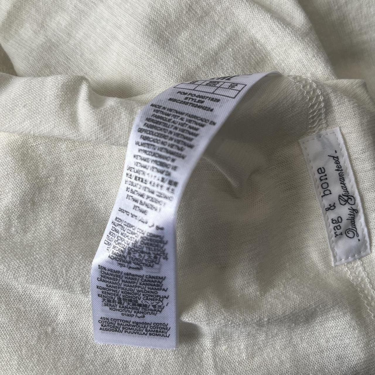 Rag & Bone Rag & Bone ‘Devin’ hemp/cotton tee Size US XS / EU 42 / 0 - 6 Thumbnail