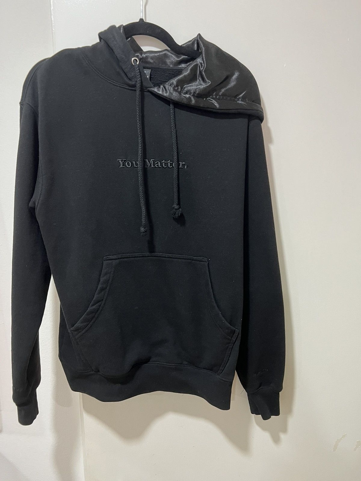 image of You Matter By Demetrius Harmon You Matter Hoodie in Black, Men's (Size XS)