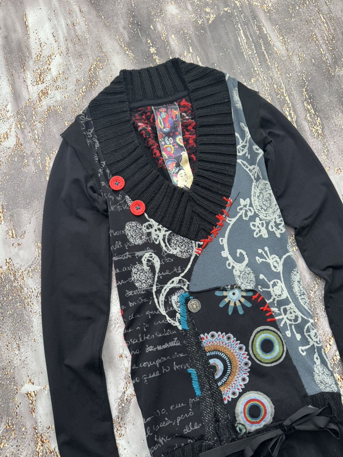 Desigual Desigual Patches Printed Maxi Dress Size S / US 4 / IT 40 - 2 Thumbnail