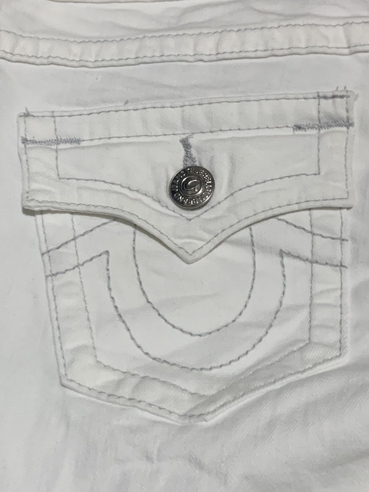 True Religion True Religion Basic Skinny W Flaps Jeans Size 28" / US 6 / IT 42 - 11 Thumbnail