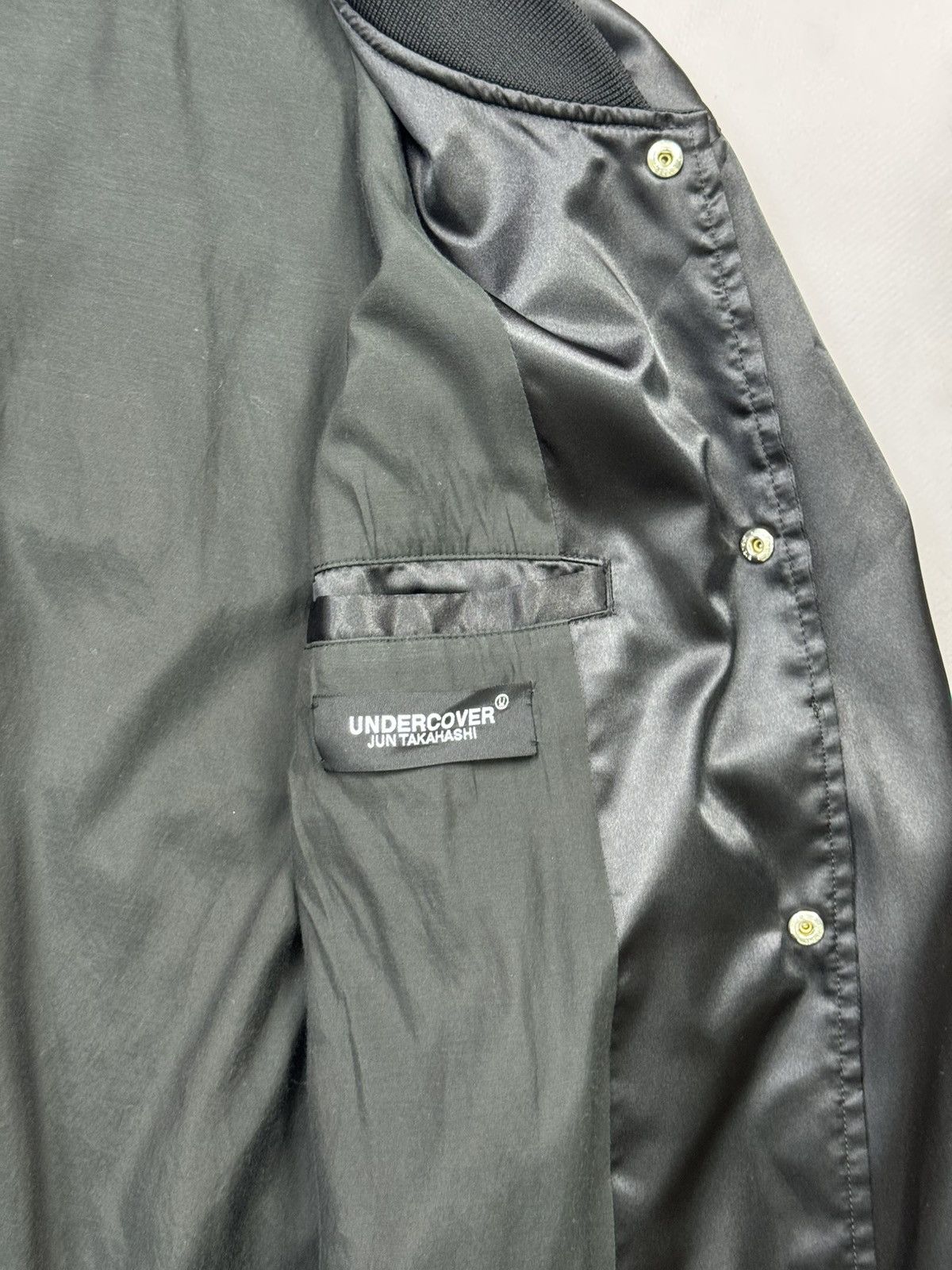 Undercover Ss22 Undercover Noise Stadium Jacket(Black/L) Size US L / EU 52-54 / 3 - 9 Thumbnail
