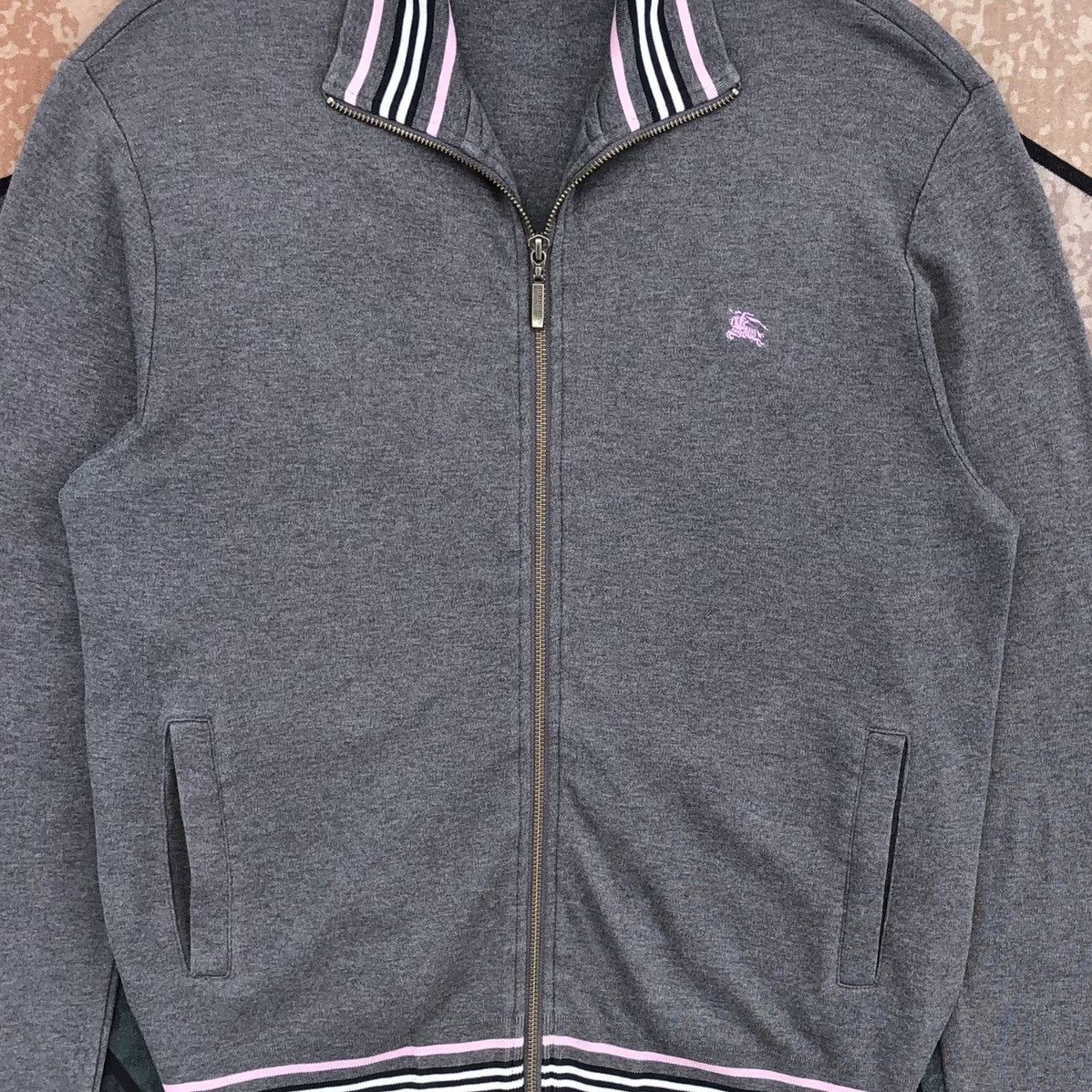 Burberry Burberry Black Label Zip Up Sweater Blouson Jacket Size US M / EU 48-50 / 2 - 4 Thumbnail
