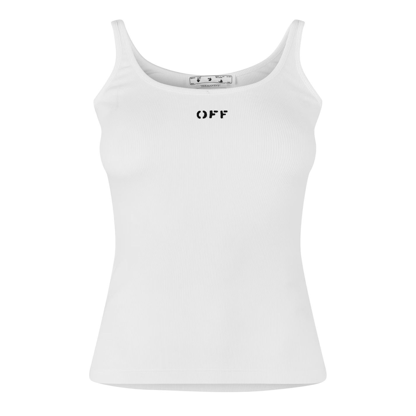 Off-White o1g2r1mq1224 Tank Top in White Size XS / US 0-2 / IT 36-38 - 1 Thumbnail