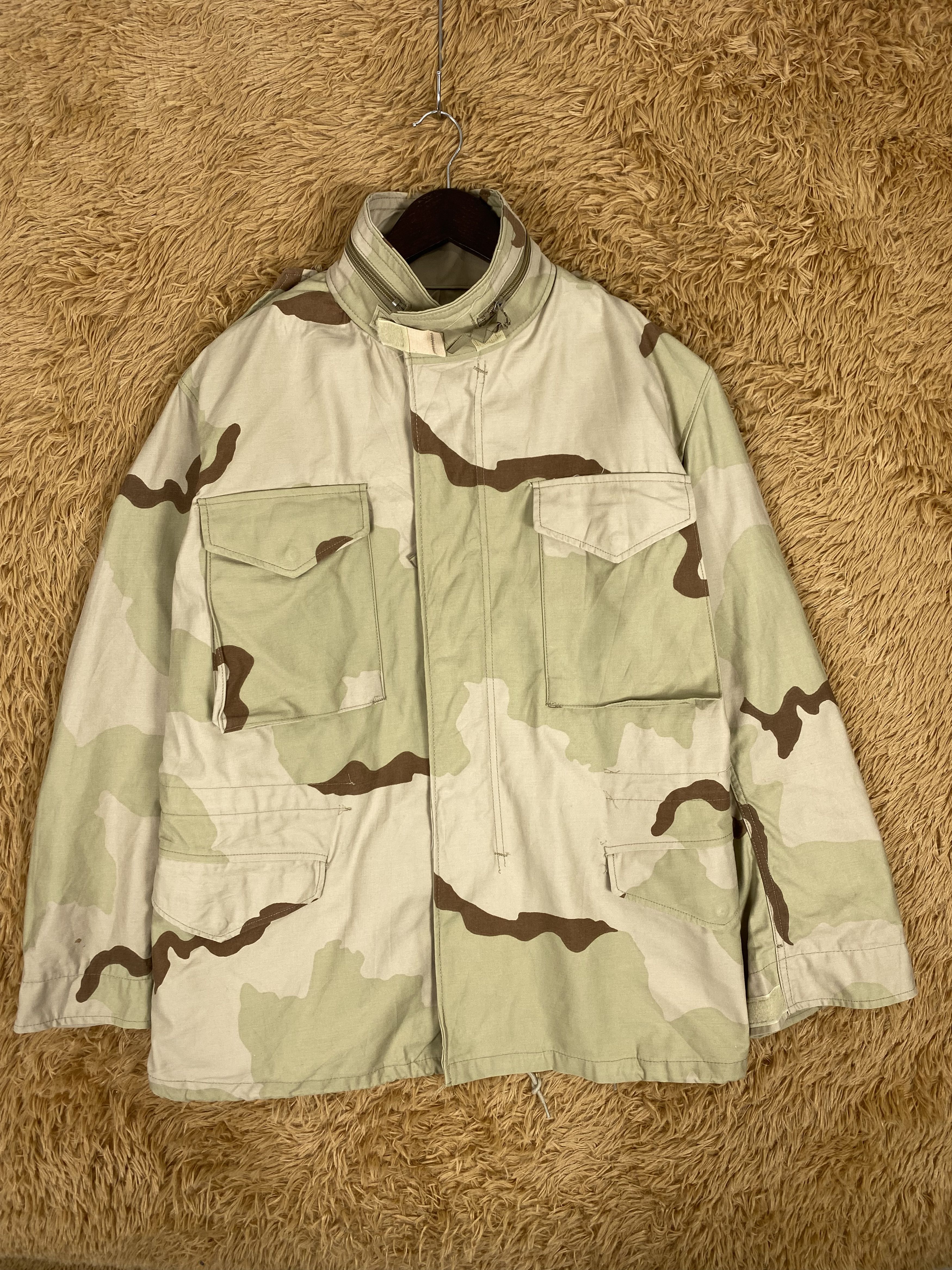 Vintage Vintage Golden Mfg US ARMY M-65 Camouflage Cotton PJ2513 Size US M / EU 48-50 / 2 - 1 Thumbnail