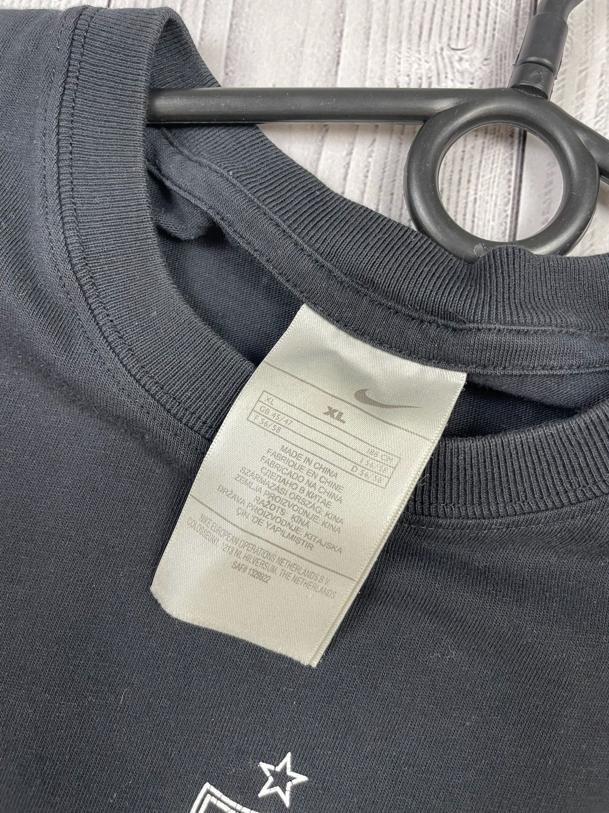 Nike Vintage nike Basel soccer tee logo black rare XL Size US XL / EU 56 / 4 - 5 Thumbnail