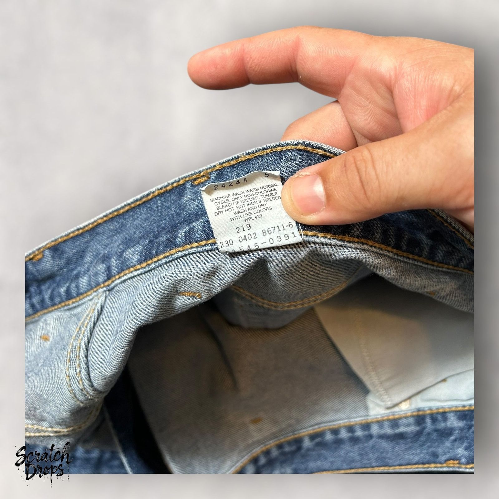 Levi's Vintage Levi's Signature 545 Men's Jeans Deadstock W54 L32 Size US 38 / EU 54 - 4 Thumbnail
