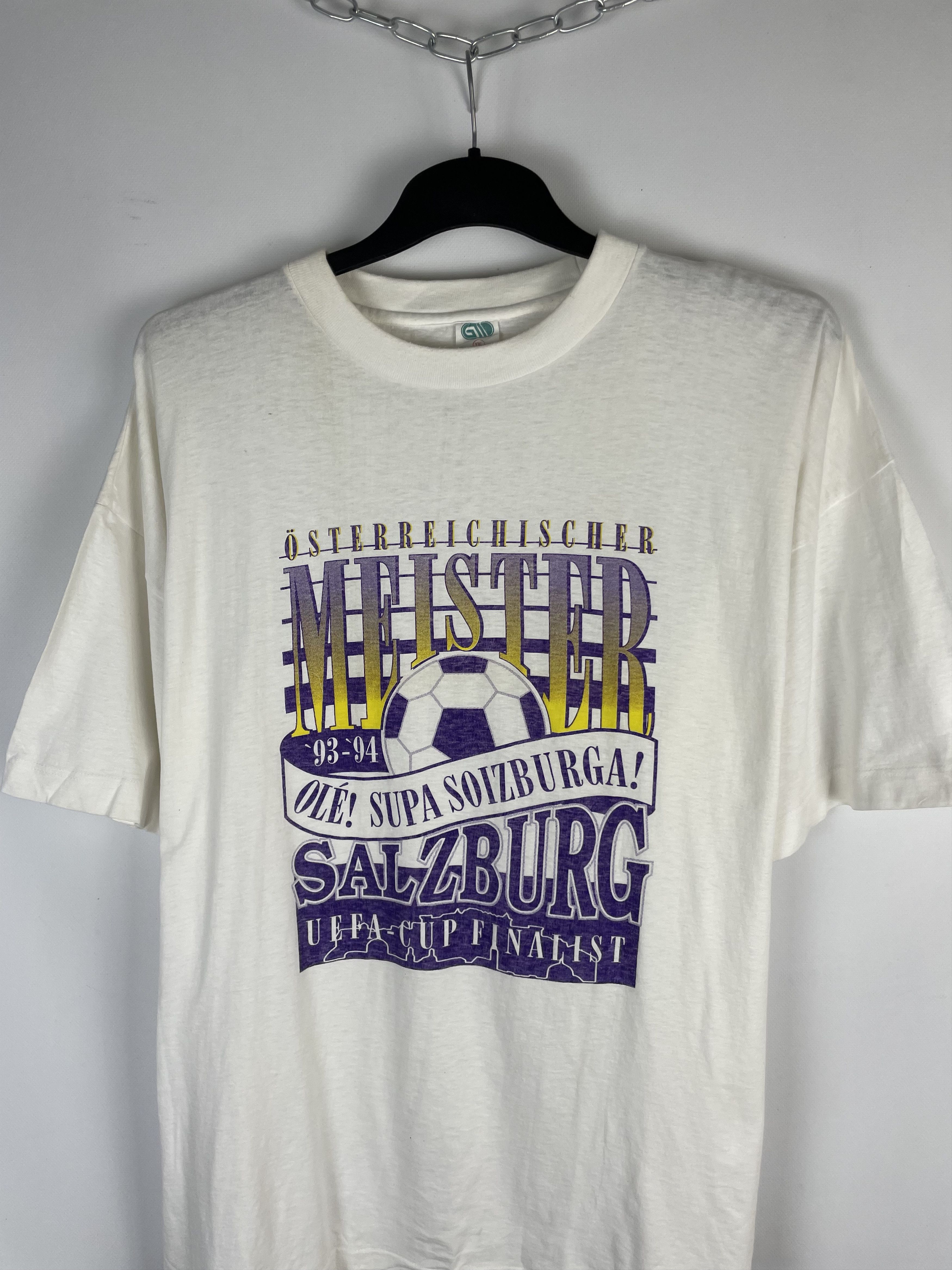 Vintage Vintage Casino Salzburg 1993-1994 Tee Size US XXL / EU 58 / 5 - 3 Thumbnail