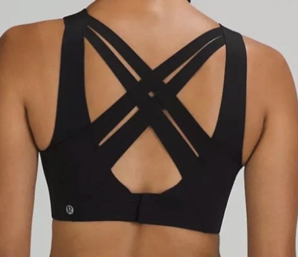 Lululemon LULULEMON ENLITE WEAVE-BACK BRA BLACK COLOR NWT SIZE 34B Size ONE SIZE - 5 Thumbnail