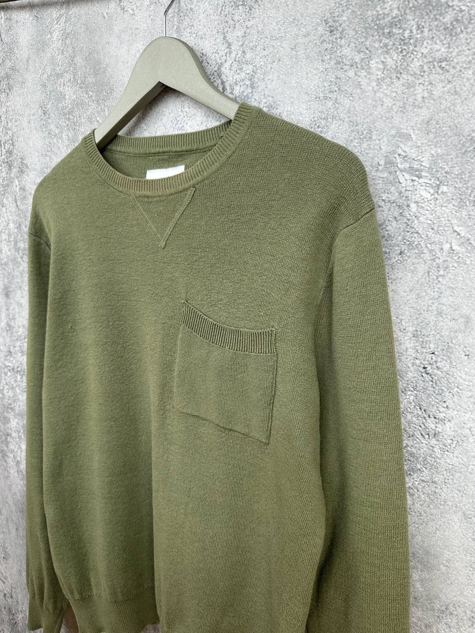 Percival Percival Jumper Crew LS Sweater Cotton w/ Pocket Sweatshirt Size US S / EU 44-46 / 1 - 5 Thumbnail