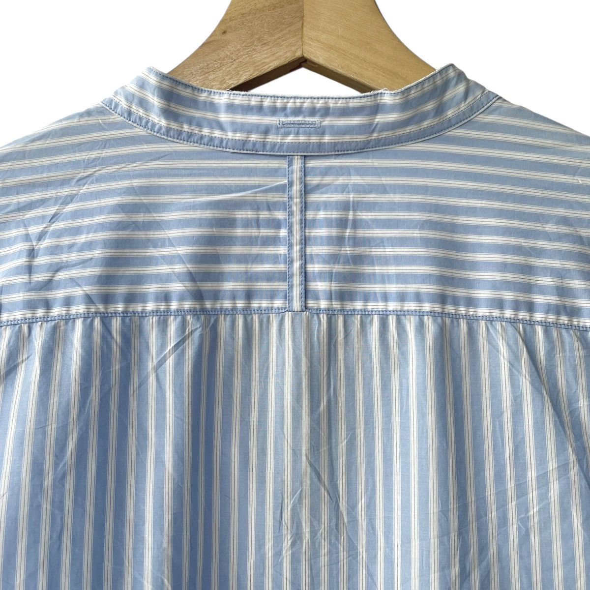 Margaret Howell Margarett Howell London MHL Stripe Pullover Shirt Size L / US 10 / IT 46 - 4 Thumbnail