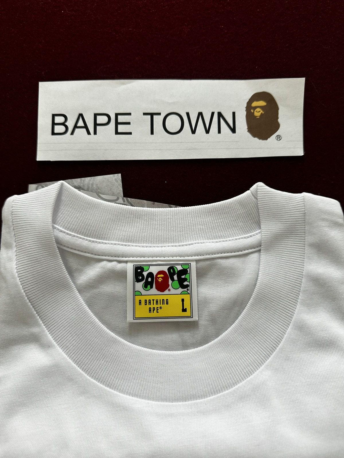 Bape BAPE X FANATICS X WWE STONE COLD BABY MILO RELAXED FIT TEE Size US L / EU 52-54 / 3 - 3 Thumbnail