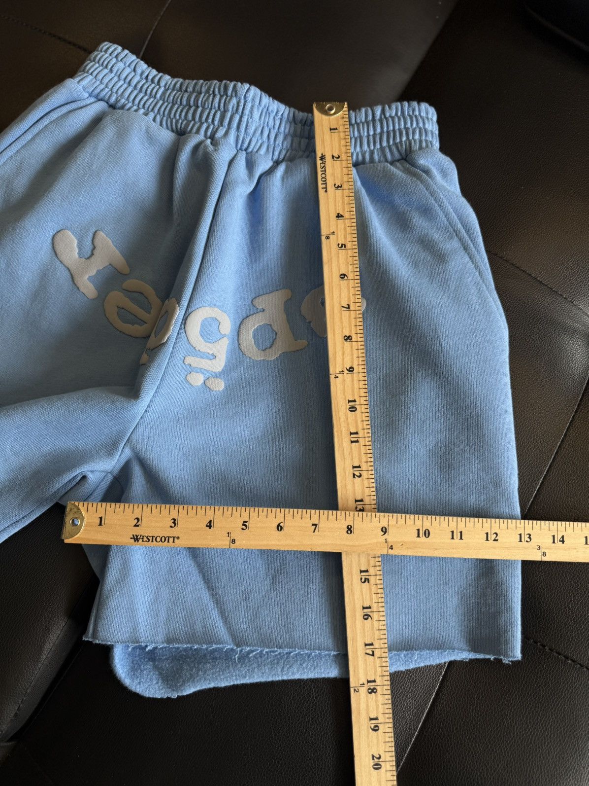 Sp5der Sp5der Sweatshorts Blue Size Small (NEW) Size US 29 - 9 Thumbnail