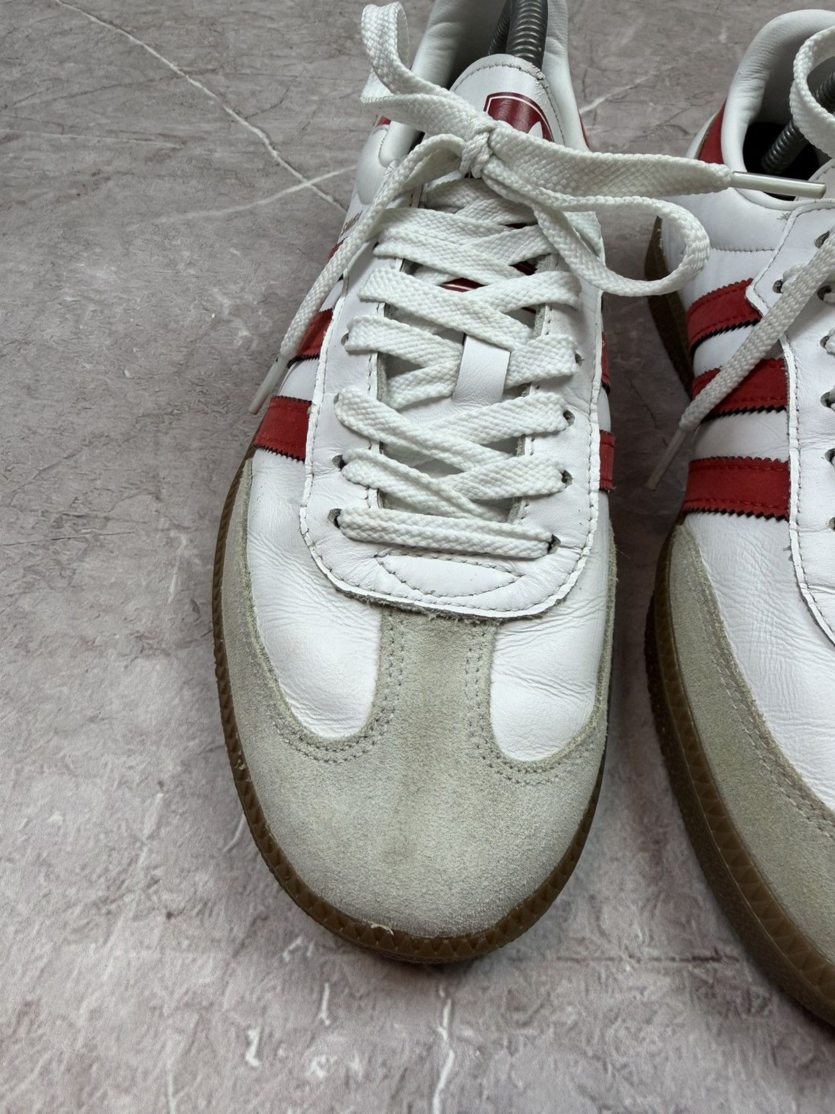 Adidas Adidas Vintage Samba White Size US 8 / EU 41 - 6 Thumbnail