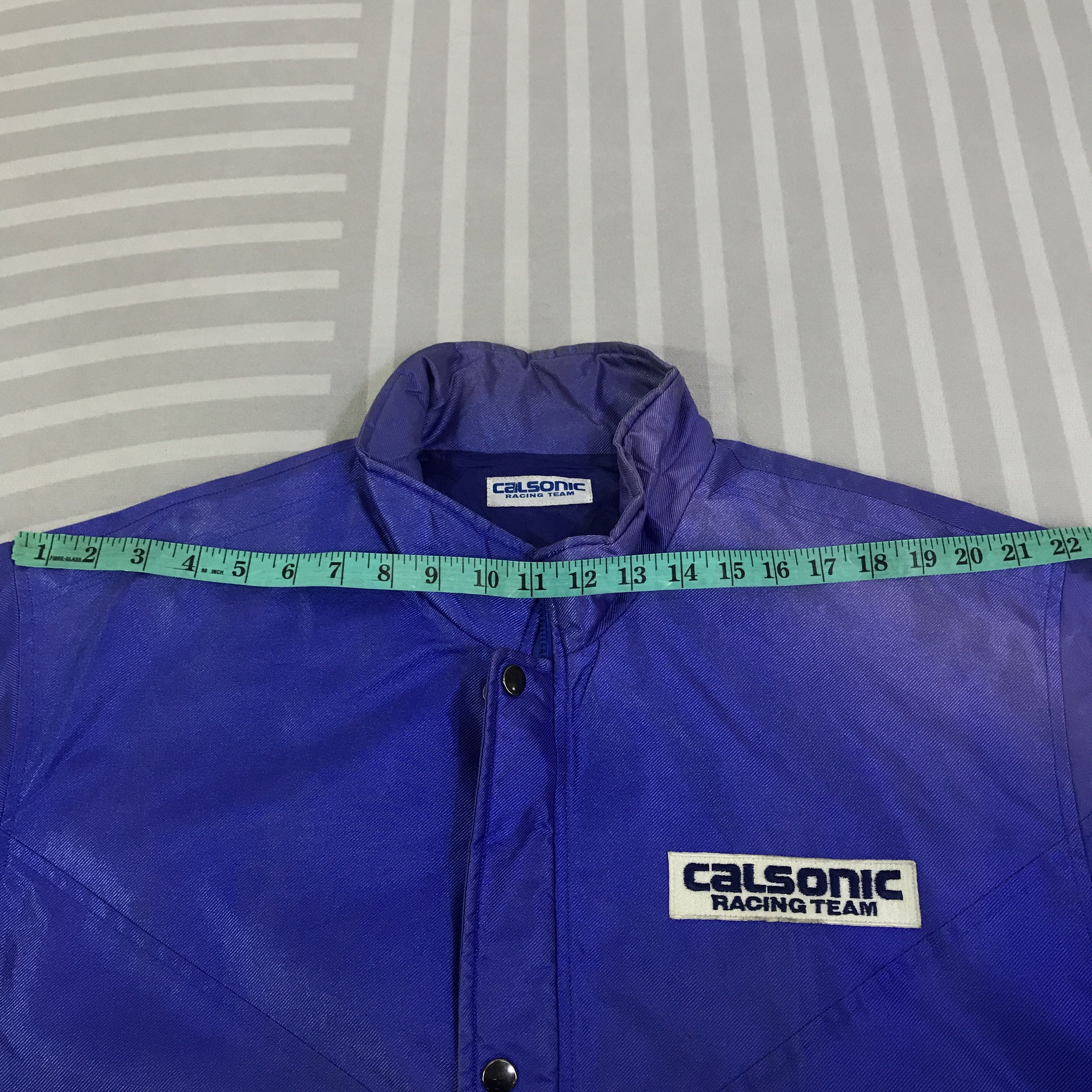 Japanese Brand Vintage Calsonic Nissan Racing Team Faded Jacket K126B5 Size US L / EU 52-54 / 3 - 6 Thumbnail