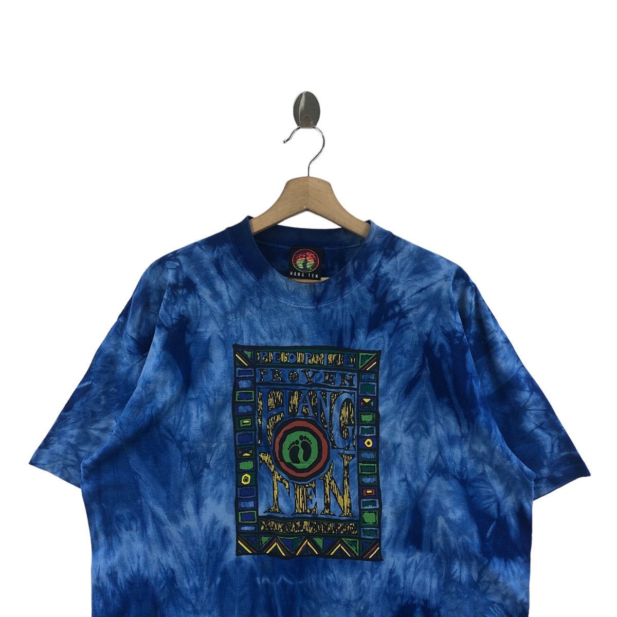 Hang Ten × Vintage Pick!! Vtg 90's HANG TEN Surfing Tye Die Top Tee Tshirt Size US XL / EU 56 / 4 - 3 Thumbnail